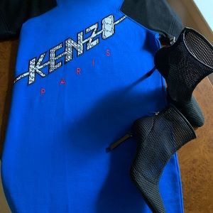 Kenzo short sleeve sweatshirt dress